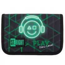 Piórnik dwuklapkowy bez wyposażenia ST.RIGHT PC-03 Play New Level - Piórniki - miniaturka - grafika 1