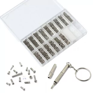 Mini Zestaw Do Naprawy Okularów Śrubki 1000 Szt - Części i akcesoria do laptopów - miniaturka - grafika 1