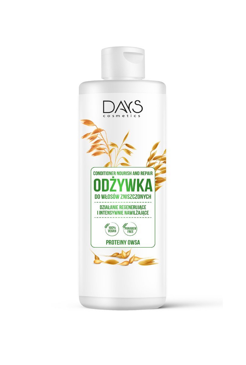 DAYS COSMETICS ODŻYWKA DO WŁOSÓW Z PROTEINAMI OWSA