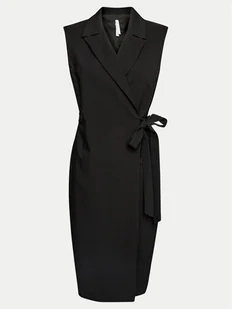 Imperial Sukienka koktajlowa ADOFHJZ Czarny Slim Fit - Sukienki - miniaturka - grafika 1