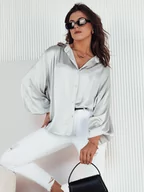 Koszule damskie - Koszula damska LERMA szara Dstreet DY0385 - miniaturka - grafika 1