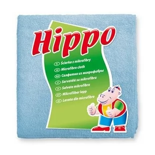 Hippo Ścierka z mikrofibry Hippo 1szt 960-uniw - Ściereczki, gąbki, czyściki - miniaturka - grafika 1