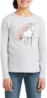 Koszulki jeździeckie - Ariat Koszulka młodzieżowa MY UNICORN - heather grey - grafika 1