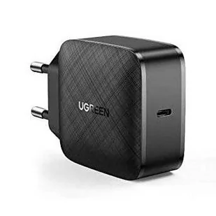 Ugreen szybka ładowarka sieciowa GaN 65W USB Typ C Quick Charge 3.0 Power Delivery (azotek galu) czarny (CD217 70817) - Ładowarki do telefonów - miniaturka - grafika 2