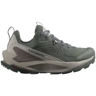 Buty trekkingowe damskie - Buty damskie Salomon Elixir Gore-Tex Rozmiar butów (UE): 38 / Kolor: zielony - miniaturka - grafika 1