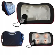 Masażery - Poduszka masująca Masażer 2w1 Shiatsu z Oklepywaniem do masażu pleców ciała - miniaturka - grafika 1