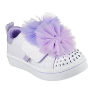 Buty dla dziewczynek - Buty Skechers Twinkle Toes - TWI-Lites 2.0 Tutu Cute 314389N Wlv fioletowe - miniaturka - grafika 1