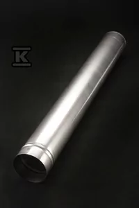 Rura kominowa DN 130, L=500 do kotłów z otwartą komorą spalania - Kominy i akcesoria - miniaturka - grafika 1
