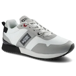 Białe Sneakersy Big Star Damskie Modne Półbuty - Sneakersy damskie - miniaturka - grafika 1