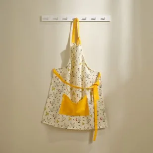 Fartuch kuchenny Spring Chicks wielokolorowy - Fartuchy i rękawice kuchenne - miniaturka - grafika 1