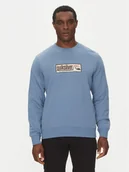 Bluzy męskie - Quiksilver Bluza EQYFT05055 Niebieski Regular Fit - miniaturka - grafika 1