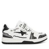 Buty dla chłopców - Sneakersy Primigi AVANT 1460222 Biały - miniaturka - grafika 1