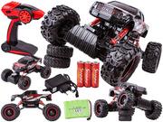 Zabawki zdalnie sterowane - Samochód Auto Rock Crawler 1:14 2.4GHz 4WD Czerwony - miniaturka - grafika 1
