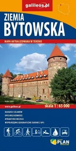 zbiorowa Praca Mapa - Ziemia Bytowska 1:65 000 - Atlasy i mapy - miniaturka - grafika 2