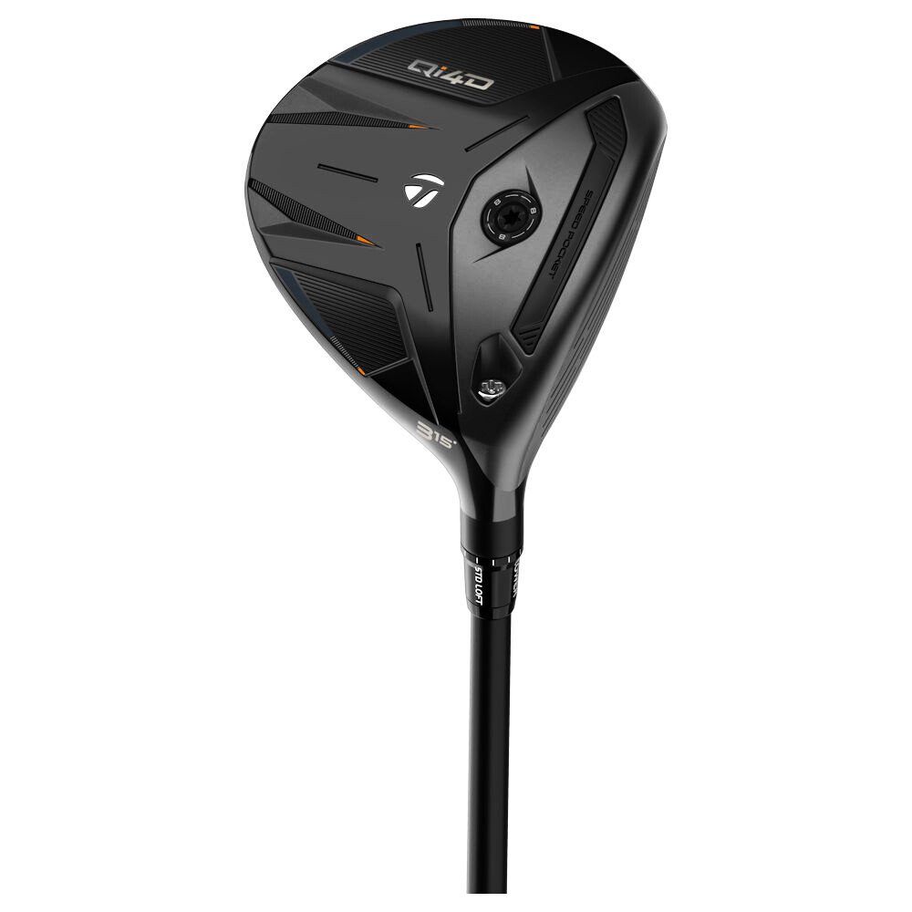 Kij golfowy Fairway Wood TaylorMade Qi4D Prawa ręka, 5, 18°, Senior, REAX FW 55 , tak