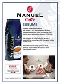 Kawa - Kawa ziarnista Manuel Kawa ziarnista Sublime 1kg - miniaturka - grafika 1