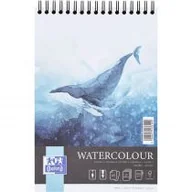 Szkolne artykuły papiernicze - Hamelin Blok Oxford Artistic Akwarela A5 20 kartek 300g Na spirali Biały 20 kartek - miniaturka - grafika 1