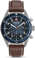 Zegarki męskie - Zegarek męski SWISS MILITARY SMWGC0003802 granatowy klasyczny - miniaturka - grafika 1