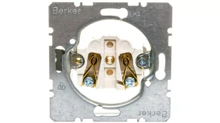 Berker One.Platform gniazdo bez uziemienia z zaciskami śrubowymi B_396103 - Gniazdka elektryczne - miniaturka - grafika 1