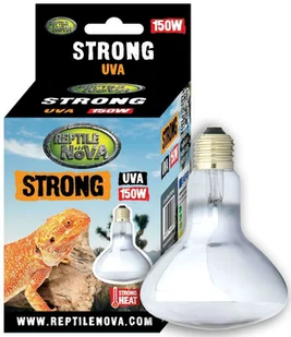 REPTILE NOVA Żarówka Grzewcza Uva - Reptile Nova Strong 150W - Akcesoria do terrarium - miniaturka - grafika 1