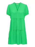 Sukienki - ONLY Women's Onlnova Life S/S THEA Dress SOLID PTM sukienka, Summer Green, S, Summer Green, S - miniaturka - grafika 1