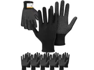 Rękawice robocze - Rękawice Rękawiczki Robocze Ogrodowe 5 Par Antypoślizgowe Warsztatu Ogrodu - miniaturka - grafika 1