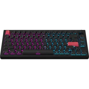 KEYCHRON Q1 Max Wireless Side-Printed Switch Gateron Jupiter Banana Czarno-czerwony Q1M-M4S - Klawiatury - miniaturka - grafika 1