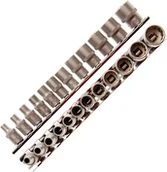 Klucze i nasadki - BGS 2755 zestaw kluczy nasadowych 1/4 (6,3 mm), 12-kątne, 12 elementów 2755 - miniaturka - grafika 1