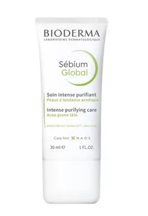 Bioderma LAB SEBIUM GLOBAL Krem przeciwtrądzikowy 30ml KRÓTKA DATA 7053015 - Kremy do twarzy - miniaturka - grafika 2