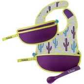 Śliniaki i fartuszki - B.Box Neoprenowy śliniak, Cactus capers - miniaturka - grafika 1