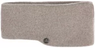 Apaszki i szaliki damskie - Opaska na Czoło Fine Merino by Lierys, beżowy, One Size - miniaturka - grafika 1