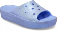 Klapki i japonki damskie - Klapki Damskie Lekkie Buty Crocs Platform 39-40 - miniaturka - grafika 1