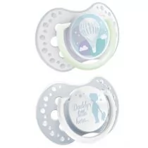 Canpol babies LOVI PRIDE&JOY Dynamiczny smoczek uspokajający niebieski 6-18 m-cy 22/846 2 szt 9075947 - Smoczki uspokajające - miniaturka - grafika 2