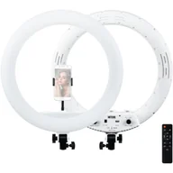 Wyposażenie ciemni fotograficznej - MITOYA MTY-18C Lampa pierścieniowa LED Ring 45cm 2700-6500K - miniaturka - grafika 1