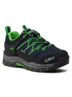 Buty dla dziewczynek - CMP Trekkingi Kids Rigel Low Trekking Shoes Wp 3Q13244J Granatowy 28, 30, 31, 32, 33, 34, 35 - grafika 1