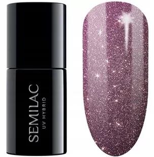 Semilac SEMILAC 331 BLINK PINK Cat eye Lakier hybrydowy 5902751439939 - Lakiery hybrydowe - miniaturka - grafika 1