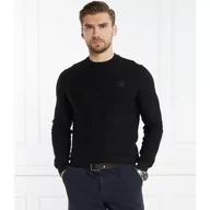 Swetry męskie - BOSS ORANGE Sweter Anion | Regular Fit | z dodatkiem kaszmiru - miniaturka - grafika 1
