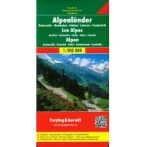 Freytag&berndt Alpy - Austria Słowenia Włochy Szwajcaria Francja mapa 1:500 000 Freytag & Berndt - Freytag & Berndt - Atlasy i mapy - miniaturka - grafika 1