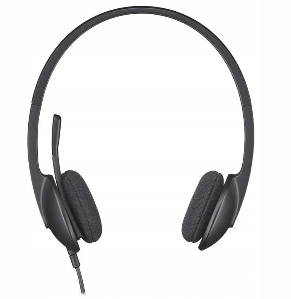 Logitech USB Headset H340 Nauszne Mikrofon Czarne