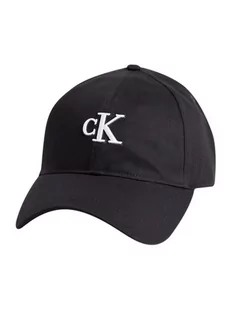 Calvin Klein Czapka Z Daszkiem Essential Cap Czarna K50K510182 Bds - Czapki męskie - miniaturka - grafika 1
