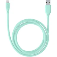 Kable USB - Kabel USB - Lightning CELLULARLINE Soft 1.2 m Zielony - miniaturka - grafika 1