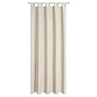 Zasłony - Zasłona ogrodowa Gardenia jasnobeżowa 155 x 240 cm na szelkach - miniaturka - grafika 1