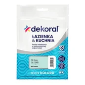 Farby wewnętrzne - Dekoral Farba lateksowa o podwyższonej odporności ŁAZIENKA KUCHNIA TESTER Czas na miętę 0,03 l - miniaturka - grafika 1