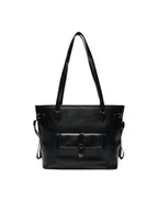 Torebki damskie - Monnari Torebka BAG6000 Czarny - miniaturka - grafika 1