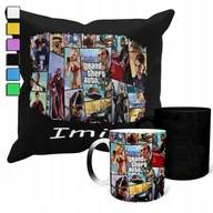 Gadżety dla niej i dla niego - ZESTAW KUBEK MAGICZNY ZMIENIAJĄCY KOLOR +POSZEWKA G-T-A GRA PREZENT +IMIĘ - miniaturka - grafika 1