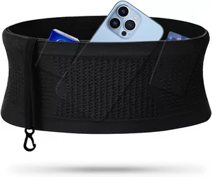 Elastyczna Opaska do Biegania Rozmiar L czarna - Etui i futerały do telefonów - miniaturka - grafika 1