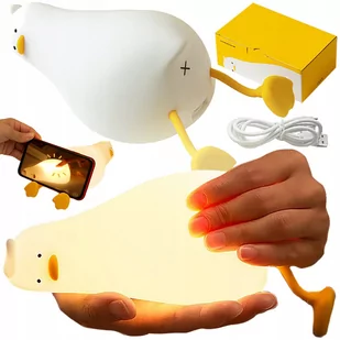 LAMPKA NOCNA KACZUCHA K-1096 - Lampy stojące - miniaturka - grafika 1