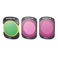 Akcesoria do kamer sportowych - Sunnylife Filtry CPL, ND8, ND16 do DJI Osmo Pocket 3 - miniaturka - grafika 1