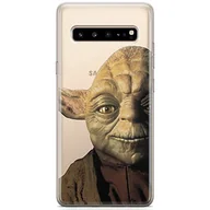 Etui i futerały do telefonów - Etui Yoda 004 Star Wars Nadruk częściowy Przeźroczysty Producent: Samsung, Model: S10 5G - miniaturka - grafika 1