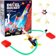 Zabawki i gry sportowe - Świecąca podwójna wyrzutnia rakiet Bezpieczne zakupy! Szybka wysyłka! oryginalne, zaplombowane pudełko! - miniaturka - grafika 1